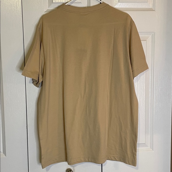 CHAMPION Short Sleeve Tee, Men’s Large, Western Khaki - Picture 6 of 10